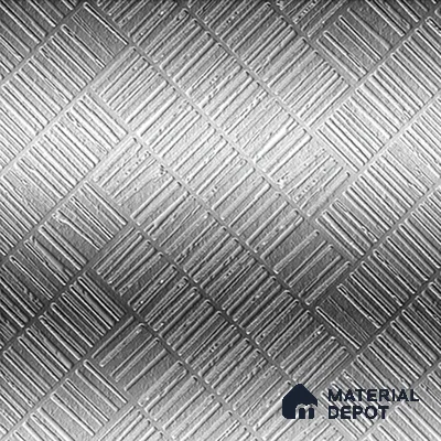 Highlighter Tiles  Tile TL 07255 D Roxy 8002 GLM (Silver) 1 ft x 1 ft Ceramic Matte Finish - 9 mm  | 2 mm Spacer is Mandatory (Sample)